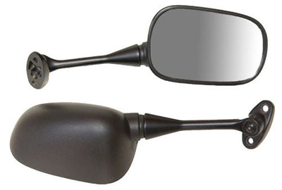 Emgo 20-35221 Right Mirror - Black #20-35221