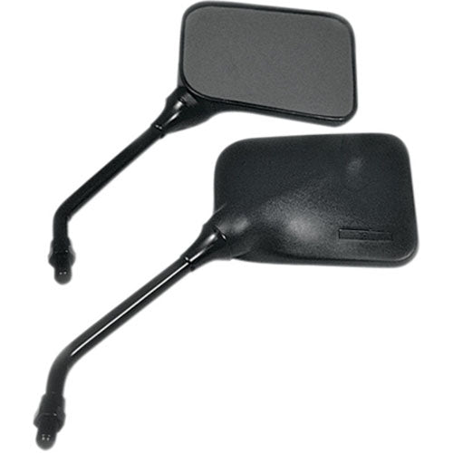 Emgo 20-46210 Matte Black Finish Mirror #20-46210