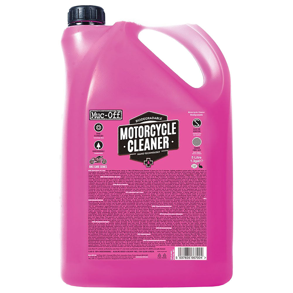 Muc-Off Nano Tech Motorcycle Cleaner 5 Liter#mpn_667US