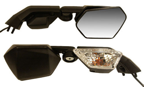 MIRROR RIGHT BLACK KAWASAKI 56001-0103#mpn_20-97251