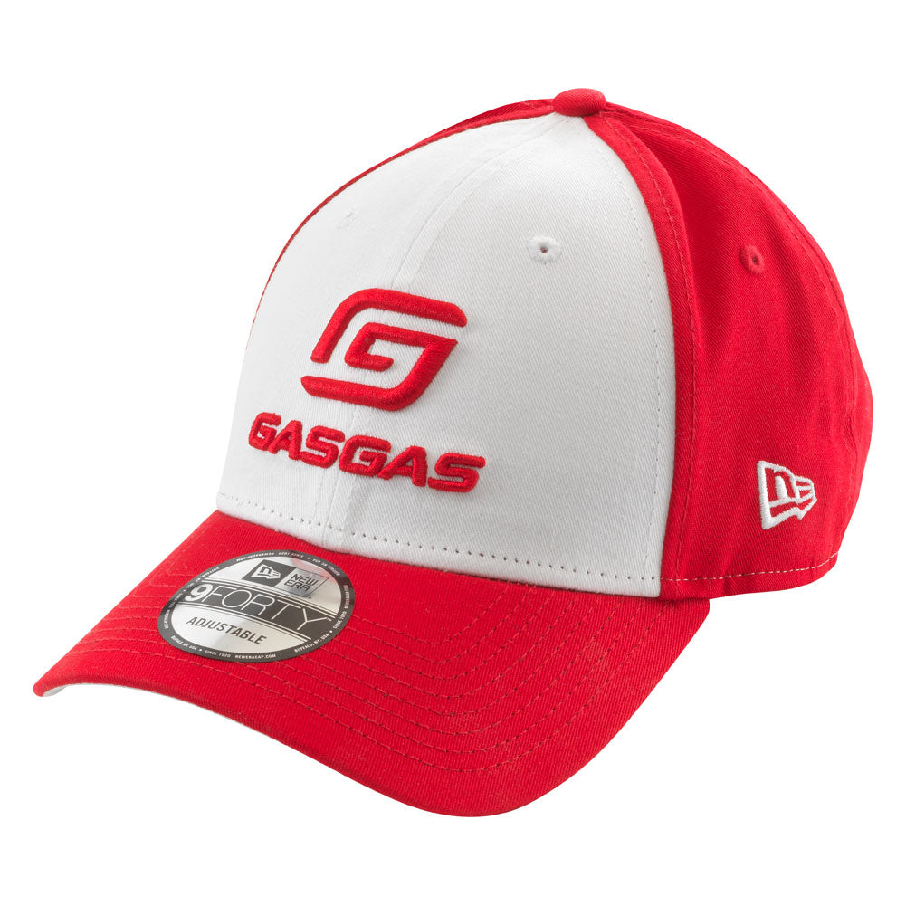 GASGAS Replica Team Curved Snapback Hat Red #3GG210067100