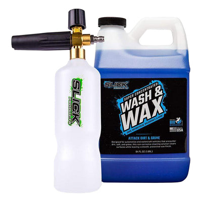 Slick Products Wash & Wax + Foam Cannon Bundle #2031480001