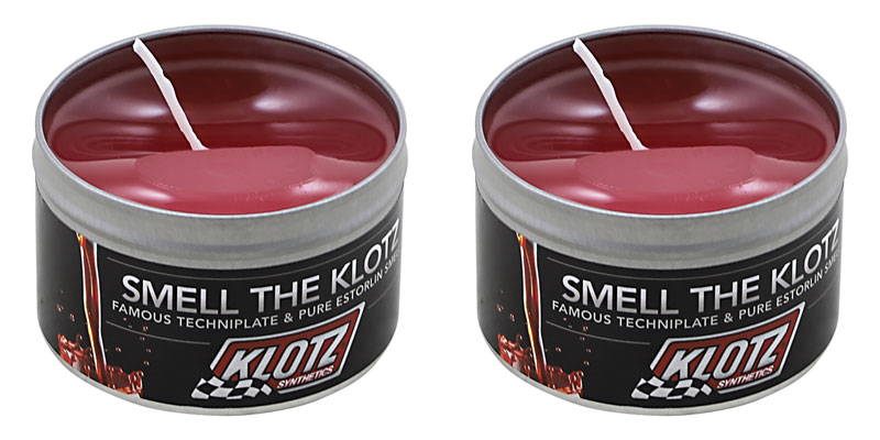 (2 Pack) Klotz Original 2-Stroke Techniplate and Estrolin Candle 8 oz. #KL-755