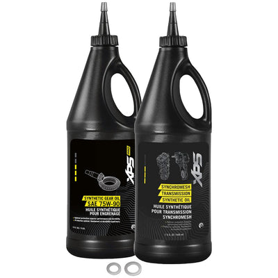 Tusk Drivetrain Oil Change Kit with Can-Am Oil For Can-Am Commander Max 1000 DPS 2015,2017-2019#mpn_2044120010d05b-d8ee58