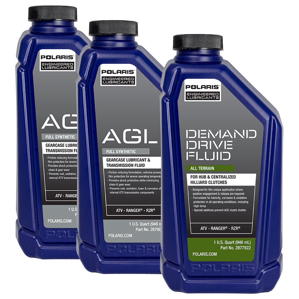 Tusk Drivetrain Oil Change Kit with Polaris Oil For Polaris RANGER 400 2010-2014#mpn_204412002168e4-b08d6c