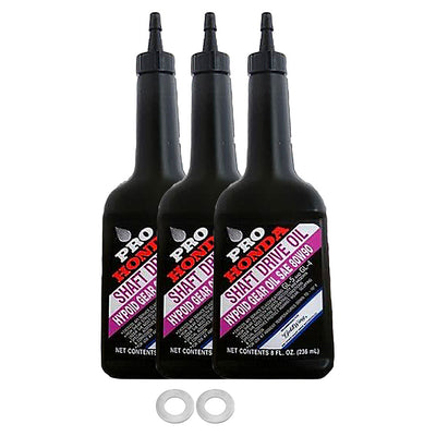 Tusk Drivetrain Oil Change Kit with Pro Honda Oil For HONDA RUBICON 500 4X4 2015-2019#mpn_20441200575bf3-257968