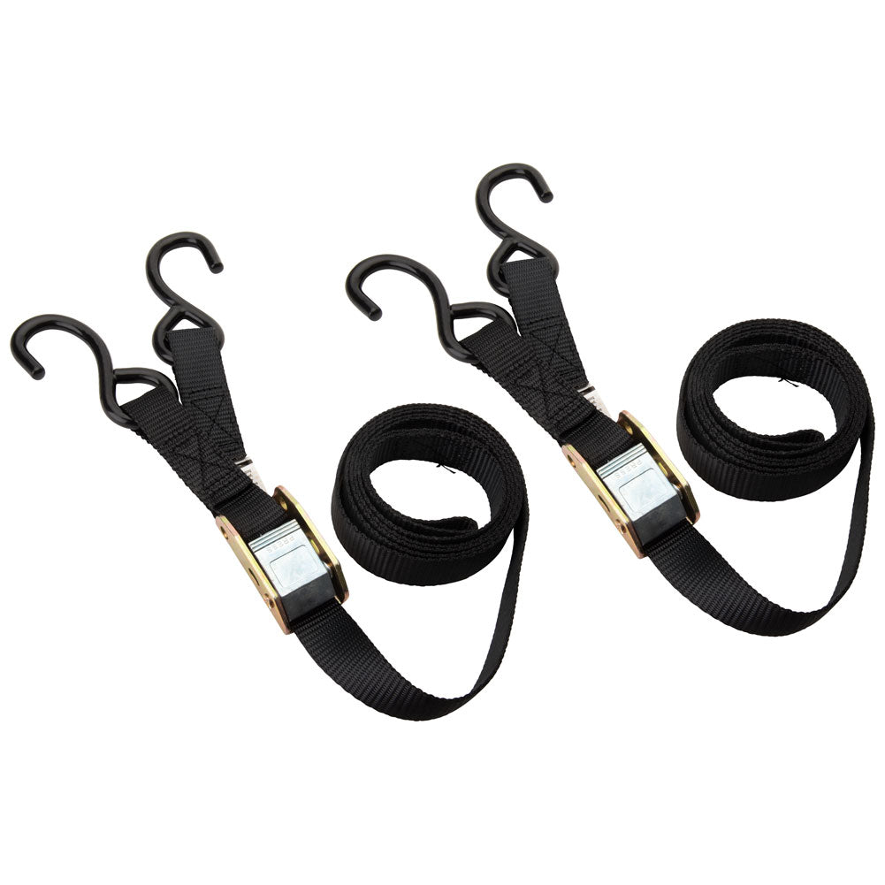 Neutron Buckle Tie Downs Black #CT02-1206W2F