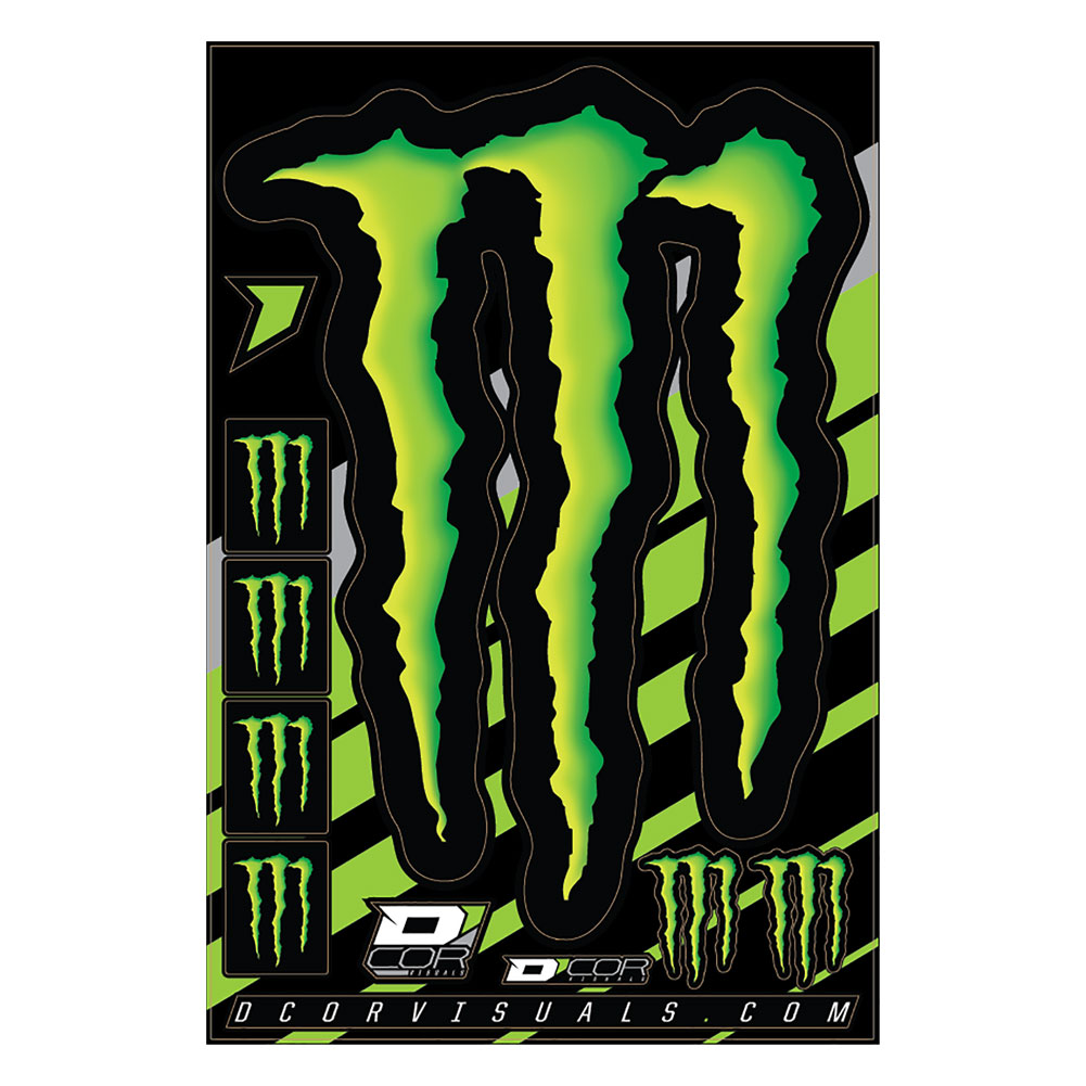 D'Cor Visuals Monster Claw Decal Sheet#mpn_40-90-103