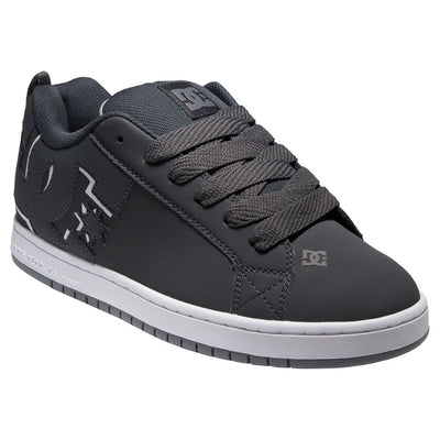 DC Court Graffik Shoe Size 10 Grey/Grey/White#mpn_300529-XSSW-10