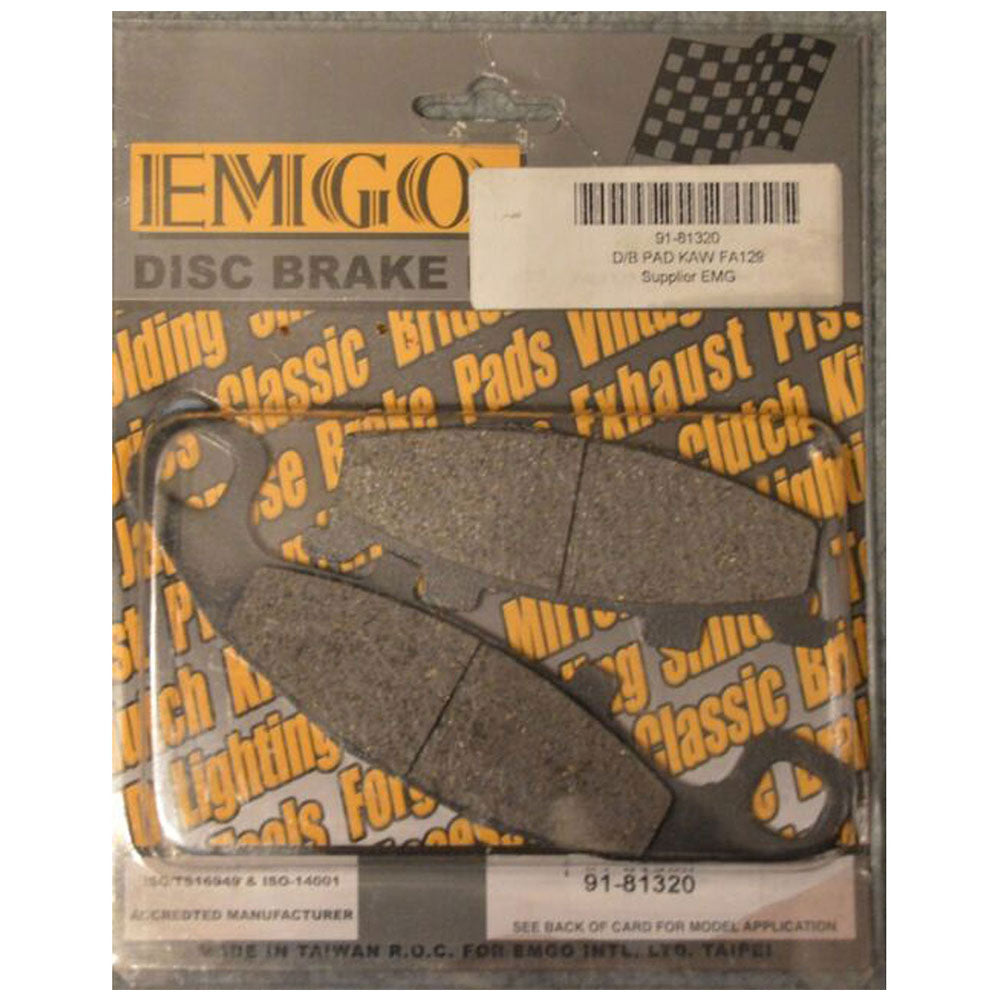 Emgo 91-81320 Sintered Brake Shoe #91-81320