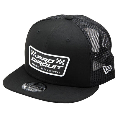 Pro Circuit Checkered Flag Snapback Hat Black #6720104