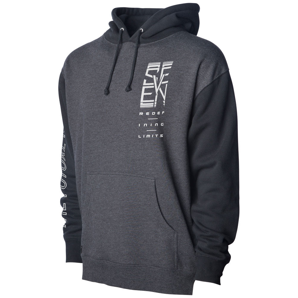 Seven Legacy Hooded Sweatshirt Small Charcoal/Black#mpn_1180015-046-S