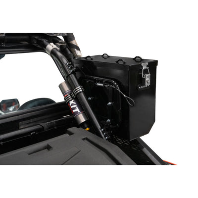 Tusk UTV Quick Release Cargo System - Cage Mounted Medium Box Left & Right Pair Black#mpn_2091480003