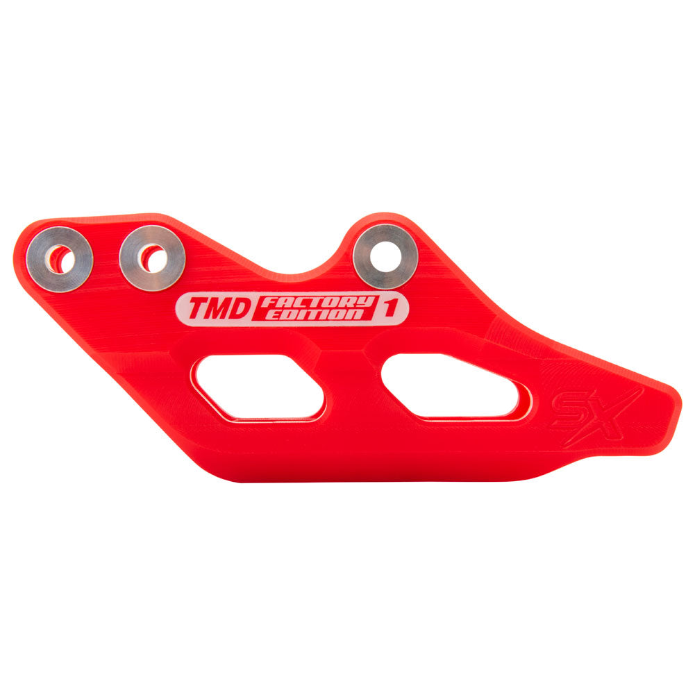 T.M. Designworks Factory Edition SX Rear Chain Guide Red#mpn_HOCG-SX5-RD