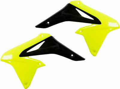 RADIATOR SHROUDS FLUORESCENT YELLOW/BLACK#mpn_2171915137