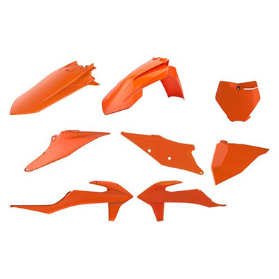 POLISPORT  MX COMPLETE KIT KTM, ORANGE KTM 16#mpn_90811