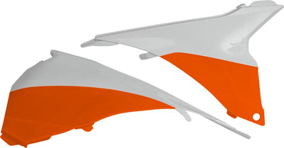 AIRBOX COVERS WHITE/ORANGE #2314291088