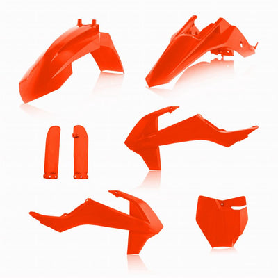 FULL PLASTIC KIT FLUORESCENT ORANGE #2449604617