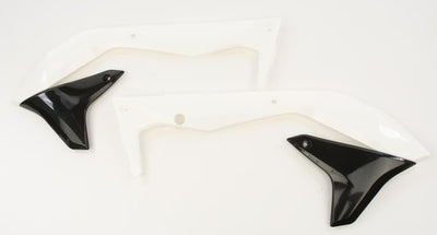 RADIATOR SHROUDS WHITE/BLACK #2449691035