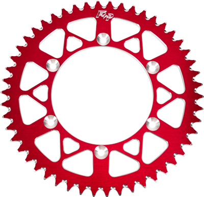 REAR SPROCKET ALUMINUM 50T-520 RED HON#mpn_225-50 RED