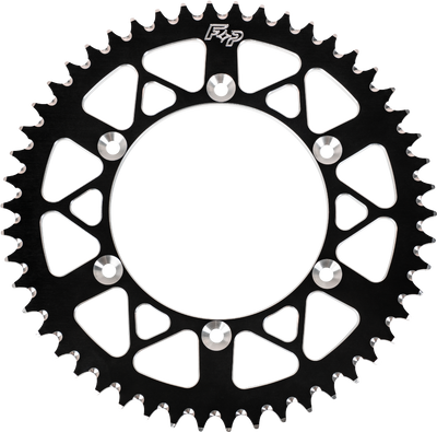 REAR SPROCKET ALUMINUM 50T-520 BLK HON/YAM#mpn_208-50 BLK