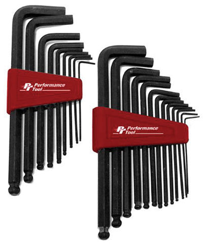 Performancetool W80280 Sae/Met Ball End Hex #W80280