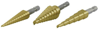 3PC STEP DRILL SET#mpn_W9003