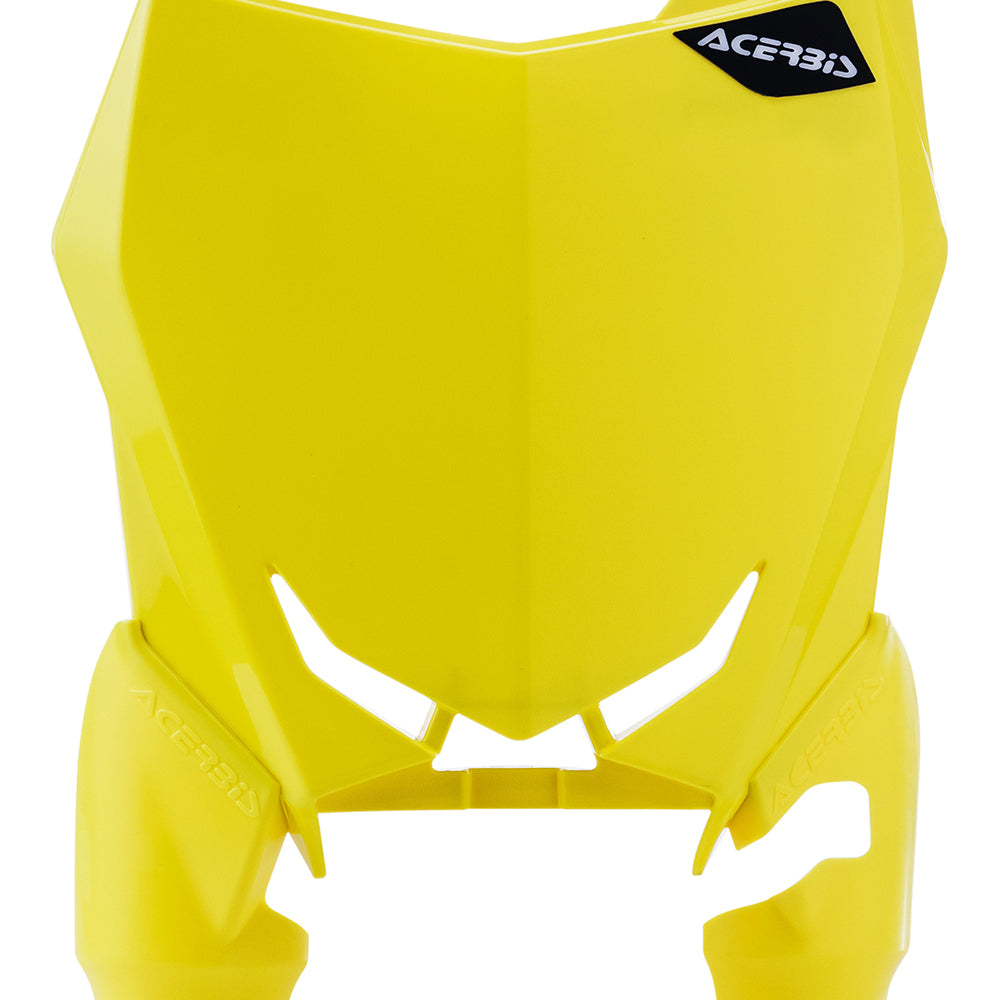 FRONT NUMBER PLATE YELLOW/YELLOW #2689760005