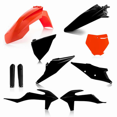 FULL PLASTIC KIT ORANGE TO BLACK #2726495225
