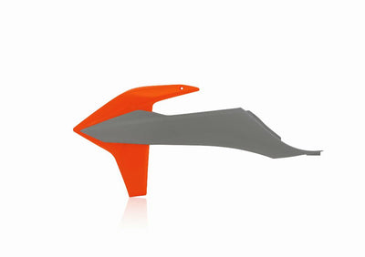 RADIATOR SHROUDS KTM GREY/ORANGE#mpn_2726511294