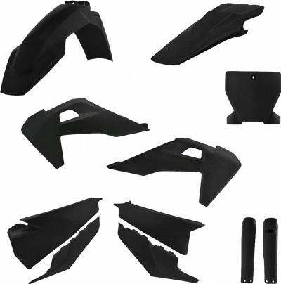 FULL PLASTIC KIT HUS BLACK METALLIC #2726557440