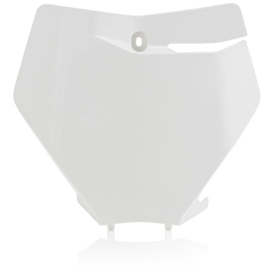 FRONT NUMBER PLATE WHITE #2736270002