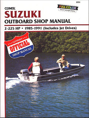 CLYMER MANUAL, SUZUKI 2-225 HPOB & JT D85-91#mpn_CB781