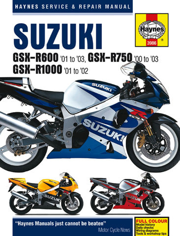 SUZUKI , HAYNES MANUAL#mpn_M3986