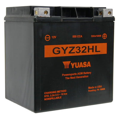 YUASA GYZ32HL FACTORY ACTIVATED, MAINTENANCE FREE#mpn_YUAM732GHL