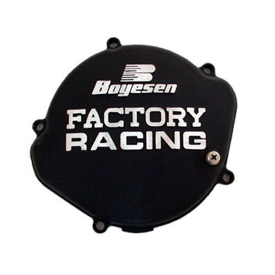 BOYESEN CLUTCH COVERS - BLACK#mpn_CC-01AB