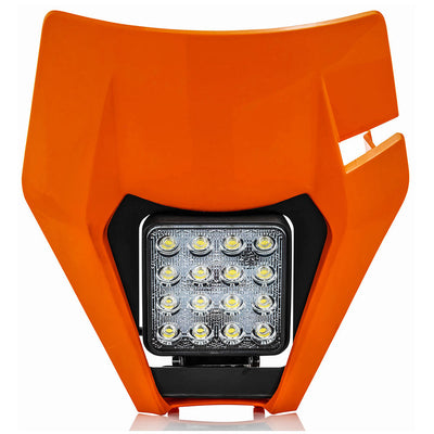 FRONT VSL HEADLIGHT 4320 LUMEN ORANGE KTM #2780475226