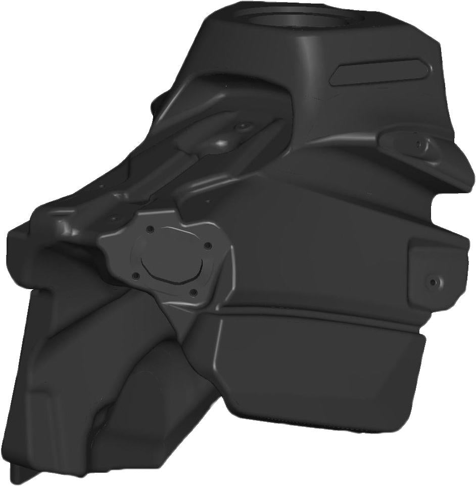 FUEL TANK 3.1 GAL BLACK #2780640001