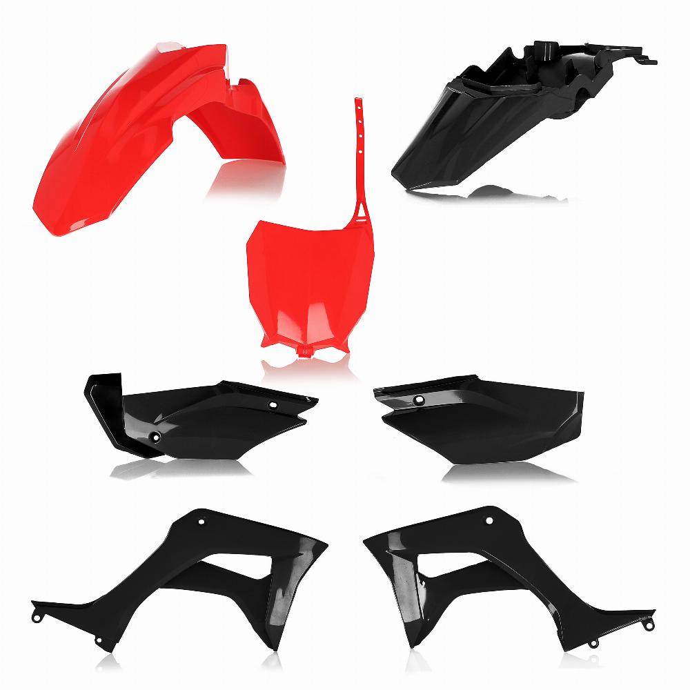 FULL PLASTIC KIT HON RED/BLACK#mpn_2861931018