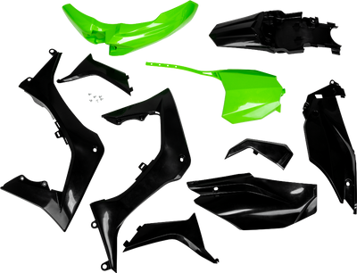 FULL PLASTIC KIT HON GREEN/BLACK#mpn_2861931089
