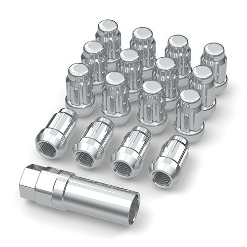 Bullite LKT01012502 Lug Nut Set Chrome and Valve Stem 10 x 1.25 #LKT01012502