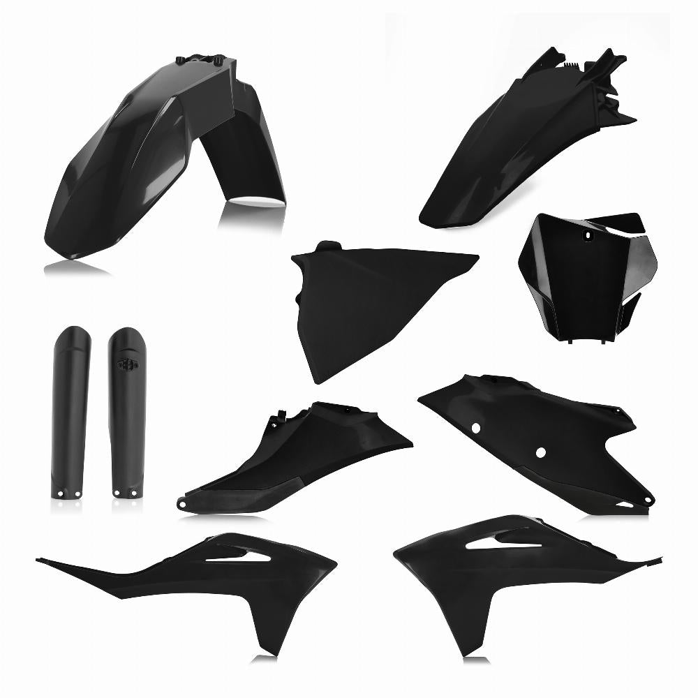 FULL PLASTIC KIT GAS/KTM BLACK #2872790001