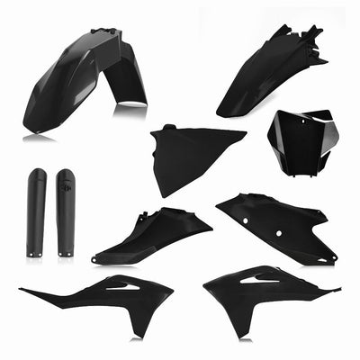 FULL PLASTIC KIT GAS/KTM BLACK #2872790001