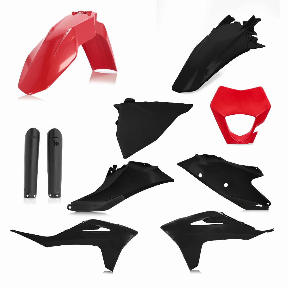 FULL PLASTIC KIT GAS RED/BLACK#mpn_2872811018