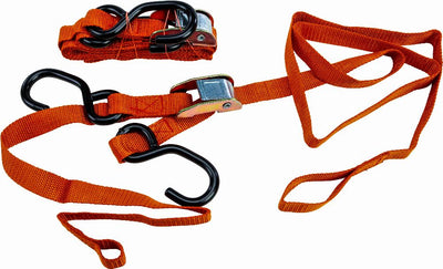 1" TIE-DOWN ORANGE W/SOFT TIE 2/PK#mpn_21269 SOFT