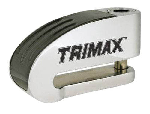 Trimax TAL88 Alarm Disc Lock with 10 mm Pin - Chrome #TAL88
