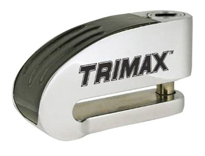 Trimax TAL88 Alarm Disc Lock with 10 mm Pin - Chrome #TAL88