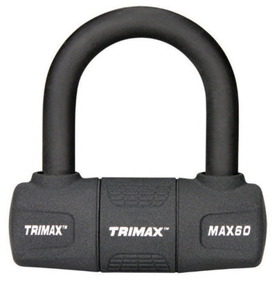 Trimax MAX60BK Multi-Purpose U-Lock - Black #MAX60BK