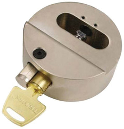 TRIMAX "HOCKEY PUCK" INTERNAL SHACKLE TRAILER LOCK#mpn_THPXL