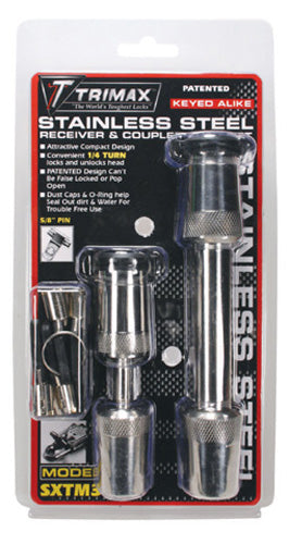 TRIMAX STAINLESS STEEL 5/8" RECIEVER LOCK, 7/8" SPAN COUPLER L#mpn_SXTM31